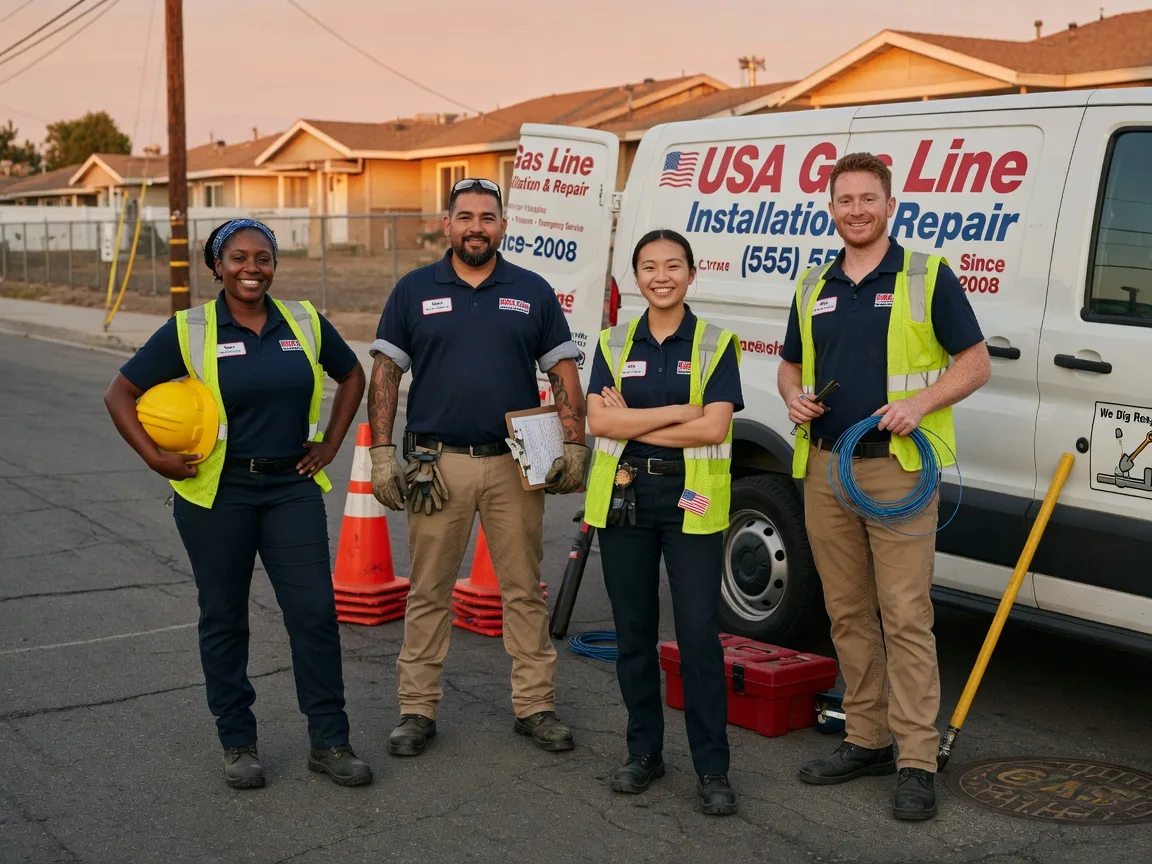 Gas Line Installation company in Crystal City, MO